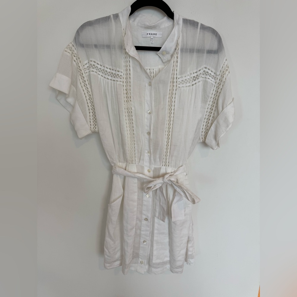 Frame Women’s Twisted Pleat Dress size M - Picture 5 of 10